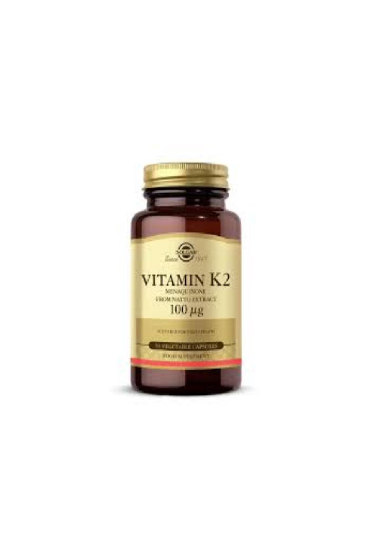 S VITAMIN K2 100 MCG 50 CAP.  