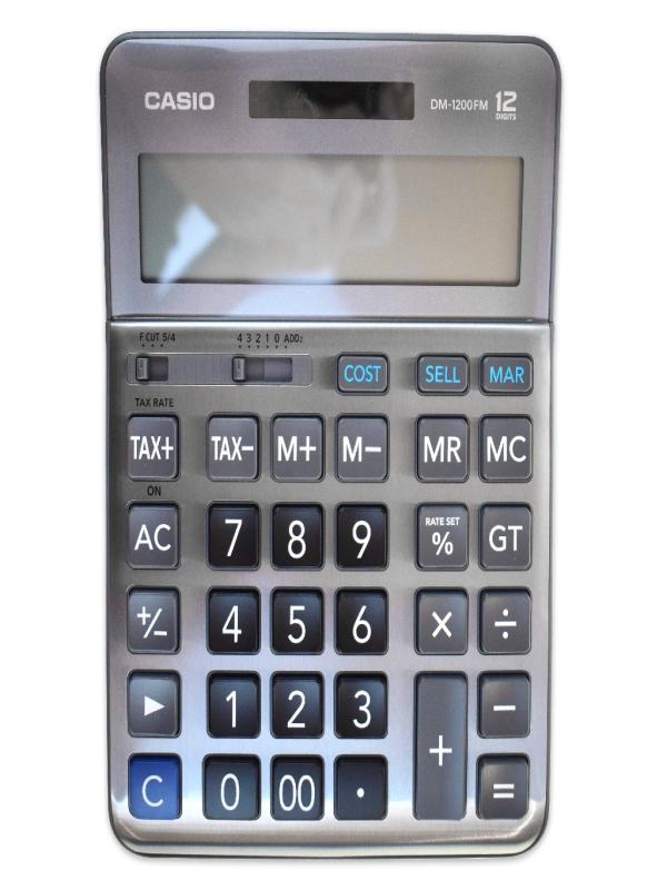 CASIO DM-1200 FM HESAP MAKİNESİ