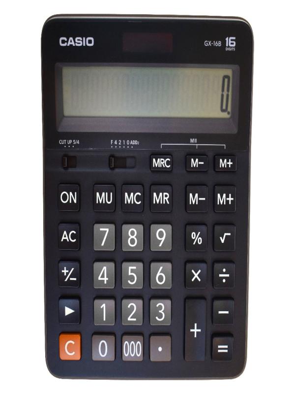 CASIO GX-16 B HESAP MAKİNESİ
