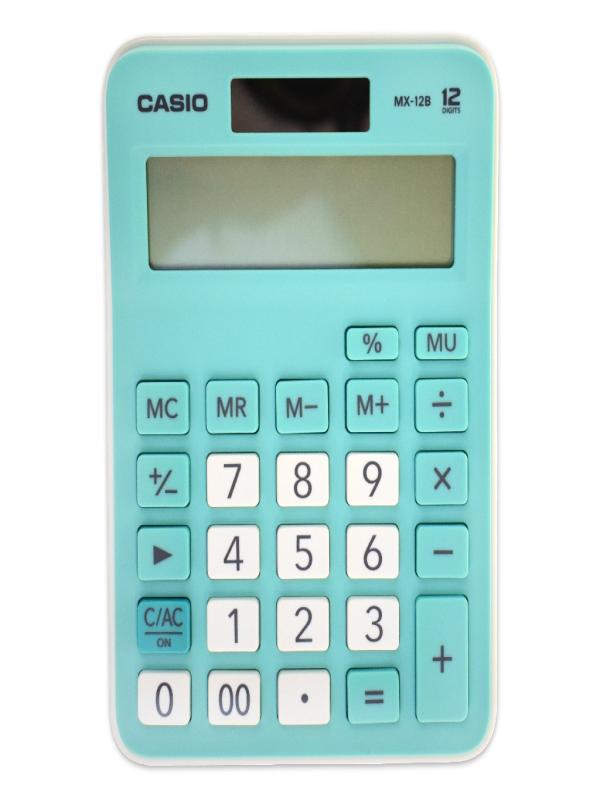 CASIO MX-12B-GN-W-DC HESAP MAKİNESİ