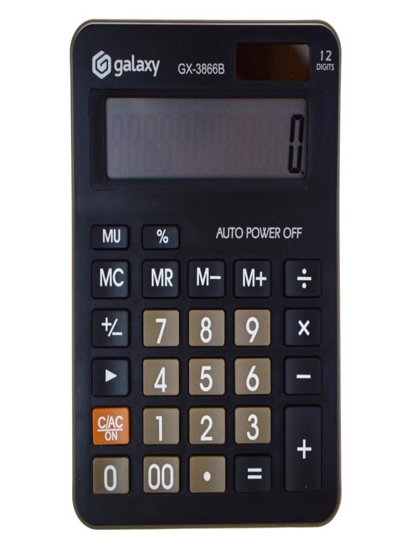 GALAXY HESAP MAKİNESİ GX-3866B