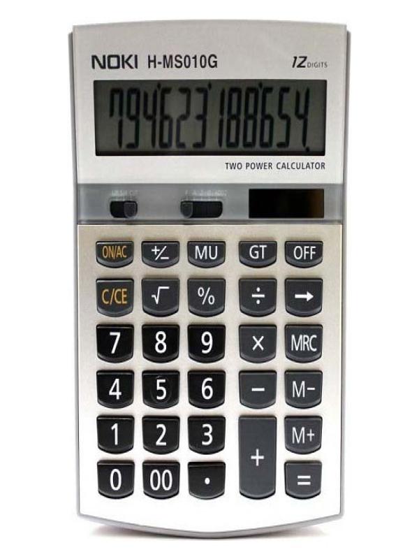 NOKİ HESAP MAKİNESİ GRİ H-MS010