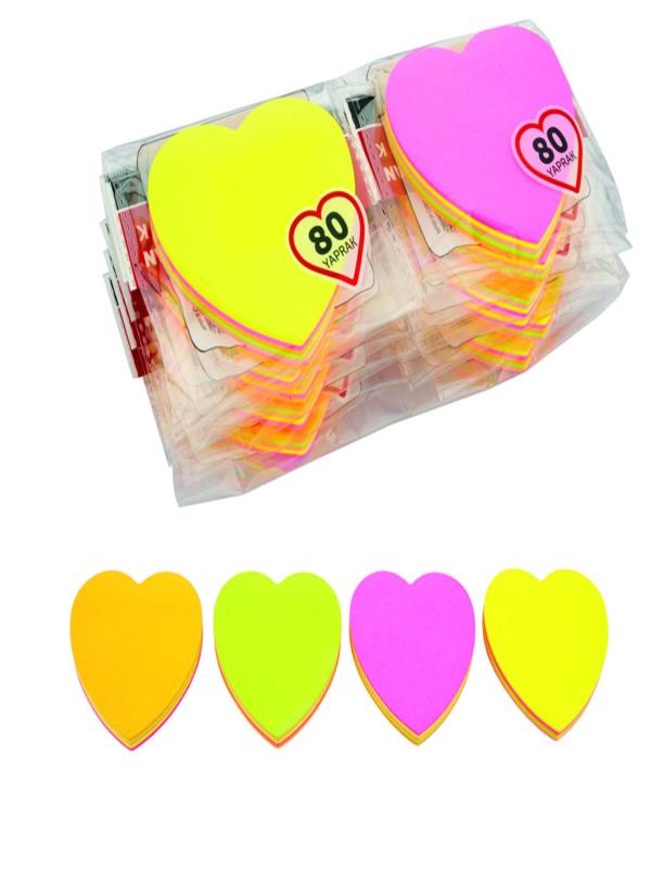 FİXPOİNT KALP YAPIŞKANLI KAĞIT 80 YP P-0391