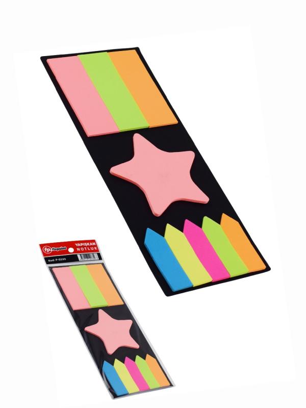 FİXPOİNT YAPIŞKANLI NOTLUK 9LU P-0339