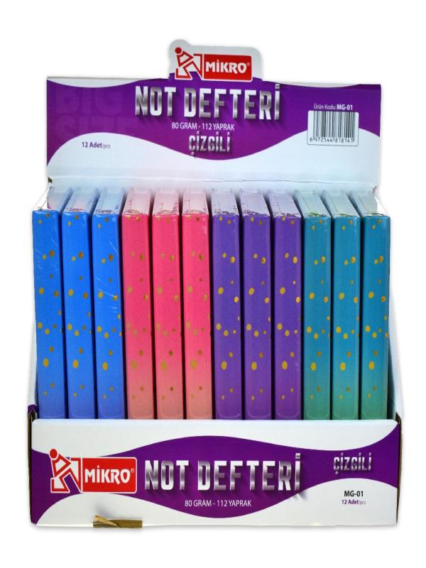 MİKRO ÇİZGİLİ NOT DEFTERİ 112 YP MG-01