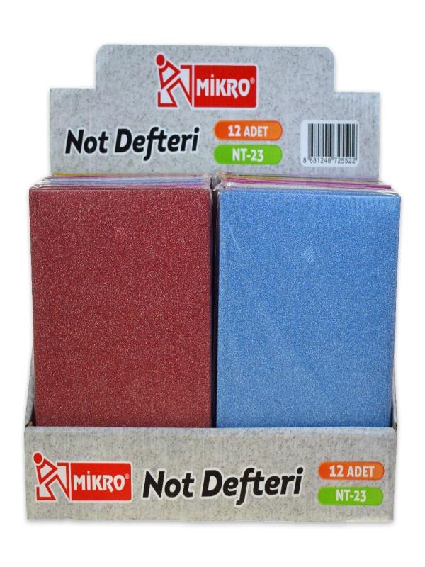 MİKRO DÜZ SİMLİ NOT DEFTERİ NT-23