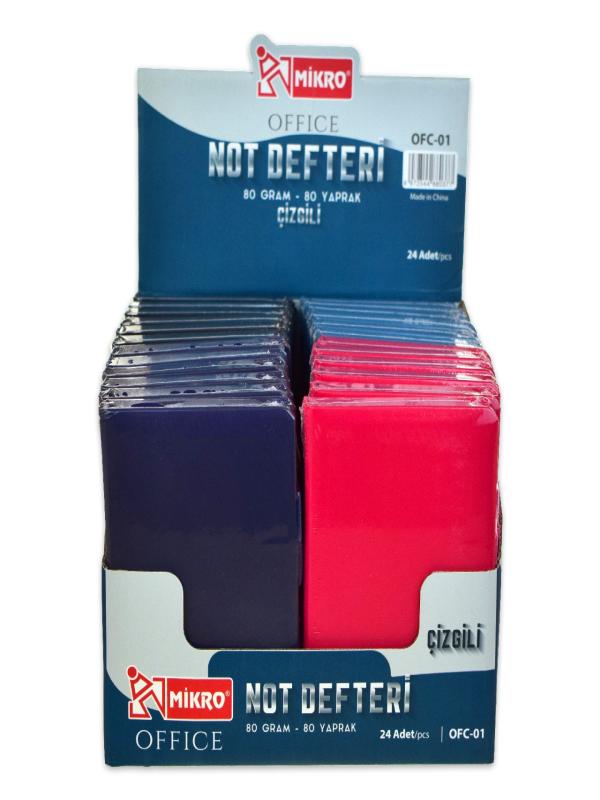 MİKRO OFFICE ÇİZGİLİ NOT DEFTERİ OFC-01