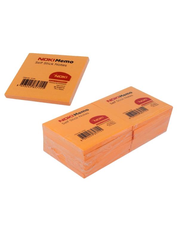 NOKİ 75*75 POSTİT TURUNCU 12164