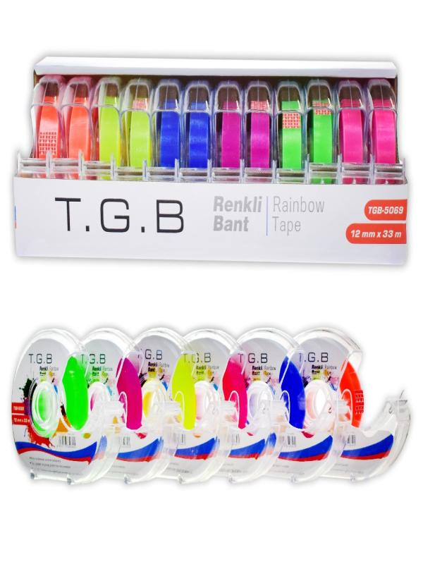 TGB MAKİNELİ BANT RENKLİ 5069