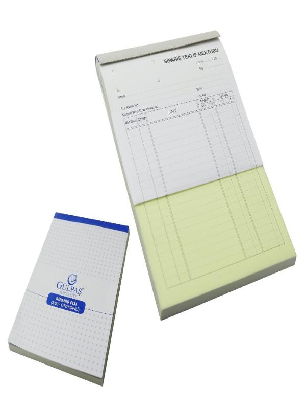 GÜLPAŞ 2/50 OTOKOPİLİ SİPARİŞ FİŞİ 107