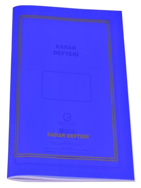 GÜLPAŞ KARAR DEFTERİ PLS. KP.40 YP.21*30 116