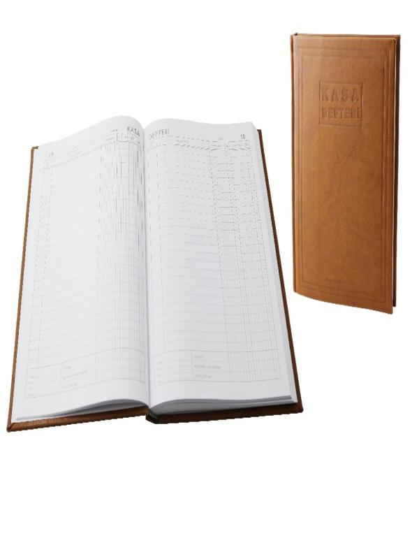 GÜLPAŞ KASA DEFTERİ 160 LI 17x24 SUNİ DERİ 715