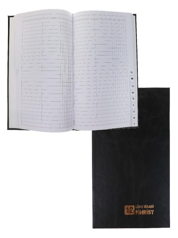 GÜLPAŞ TİCARİ FİHRİST 12 Lİ 20x28 SUNİ DERİ KAPAK 173