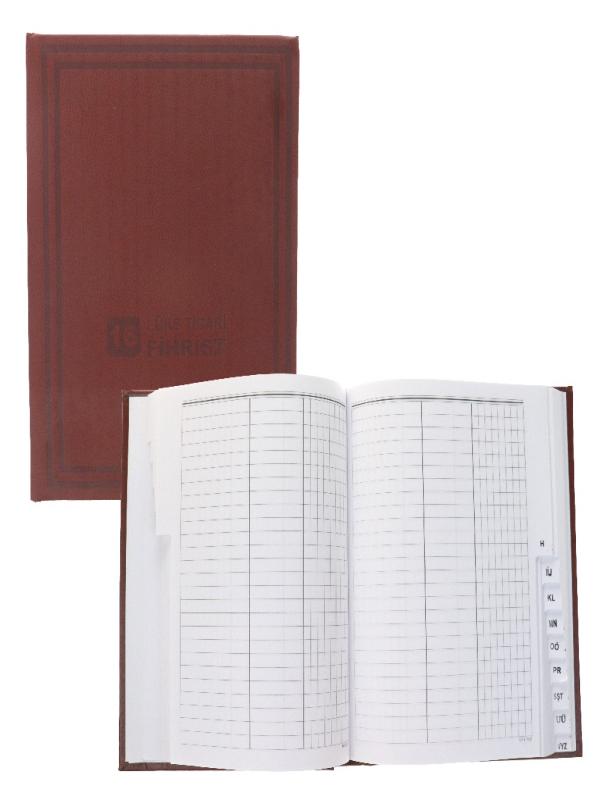 GÜLPAŞ TİCARİ FİHRİST 16 LI 17x24 SUNİ DERİ KAPAK 167
