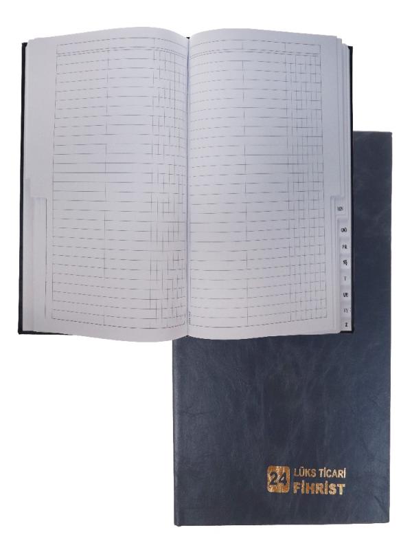 GÜLPAŞ TİCARİ FİHRİST 20x28  24 LÜ SUNİ DERİ KAPAK  176