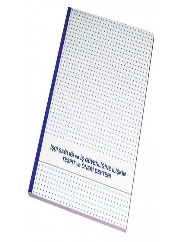 İŞÇİ SAĞLIĞI TESPİT VE ÖNERİ DEFTERİ 25 YP 227