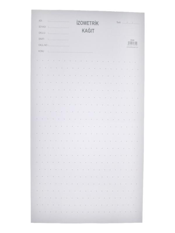 İZOMETRİK KAĞIT 10 LU