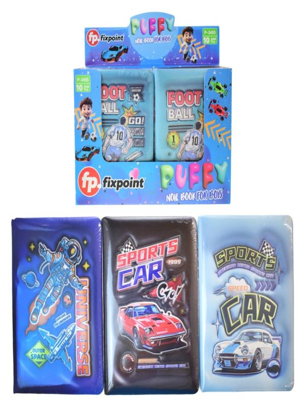 FİXPOİNT NOT DEFTERİ PUFFY KABARTMALI 96YP ERKEK P-3455