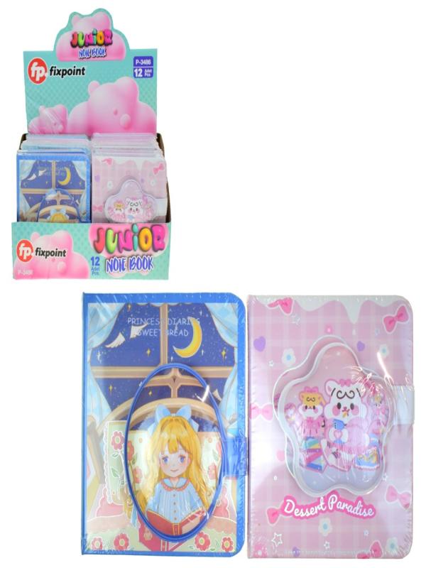 FİXPOİNT PUFFY KAPAKLI KÜÇÜK NOT DEFTERİ 128YP P-3486