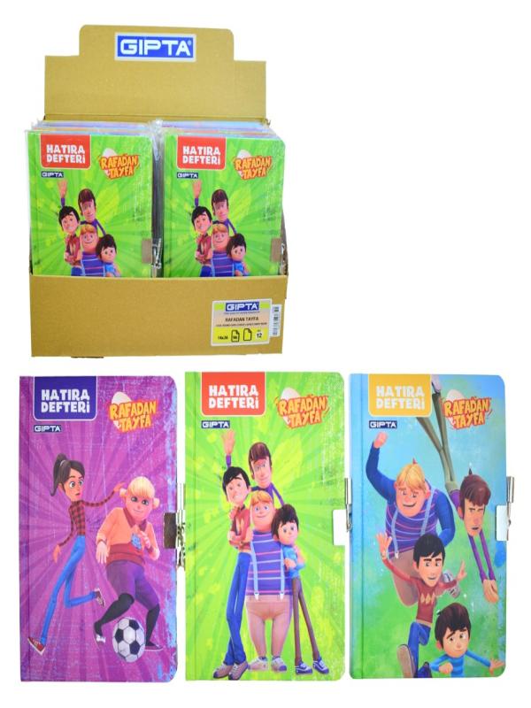 GIPTA RAFADAN TAYFA KİL.İP.DKŞ.SR KAP.HATIRA DEFTERİ 14*20-96 YP