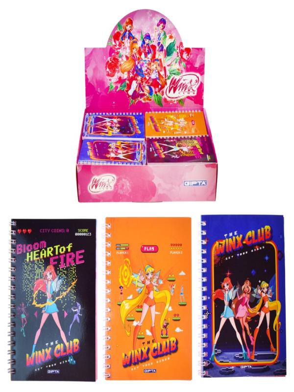 GIPTA WINX SP.A6 KARTON KAPAK ÇİZGİLİ DEFTER 3120