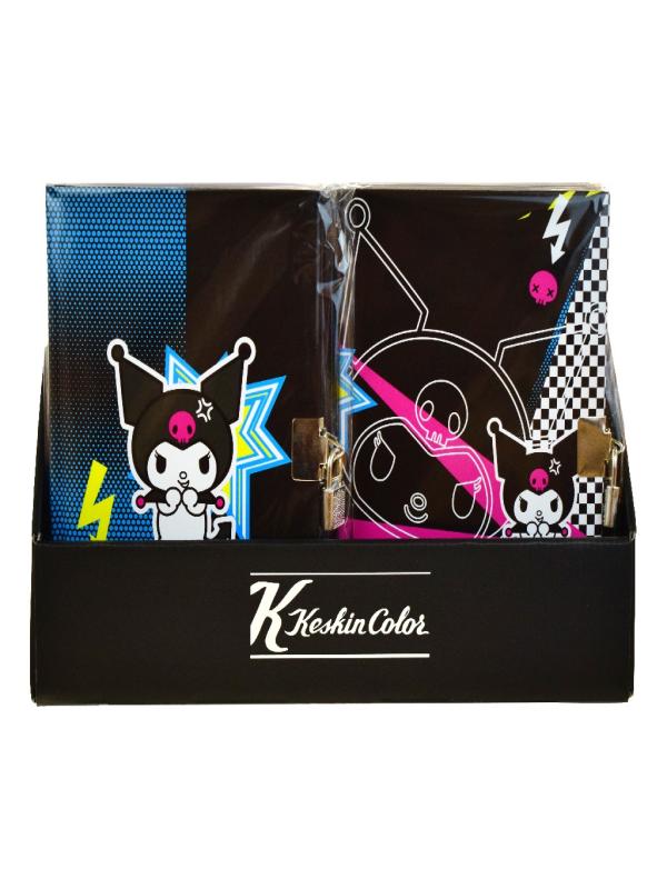 KUROMİ 14*20 80 YP.KİLİTLİ HATIRA DEFTERİ 310210-12