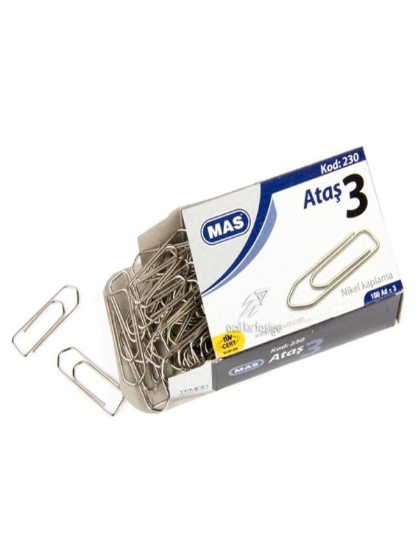 MAS NİKEL KAPLI NO:3 ATAŞ 230