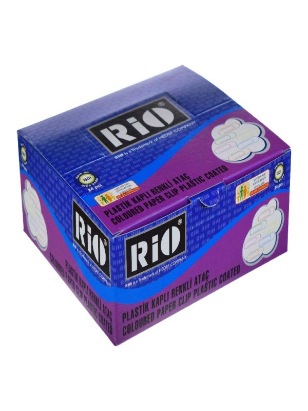 RİO PVC KAPLI RENKLİ ATAÇ 28MM