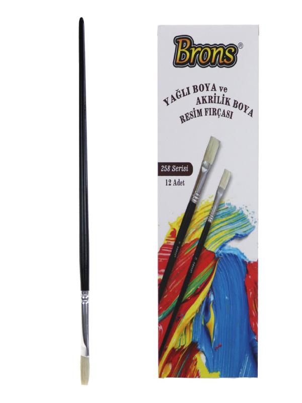 BRONS YAĞLI BOYA FIRÇASI NO:10 BR-515