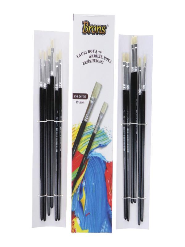 BRONS YAĞLI BOYA FIRÇASI NO:2 BR-511