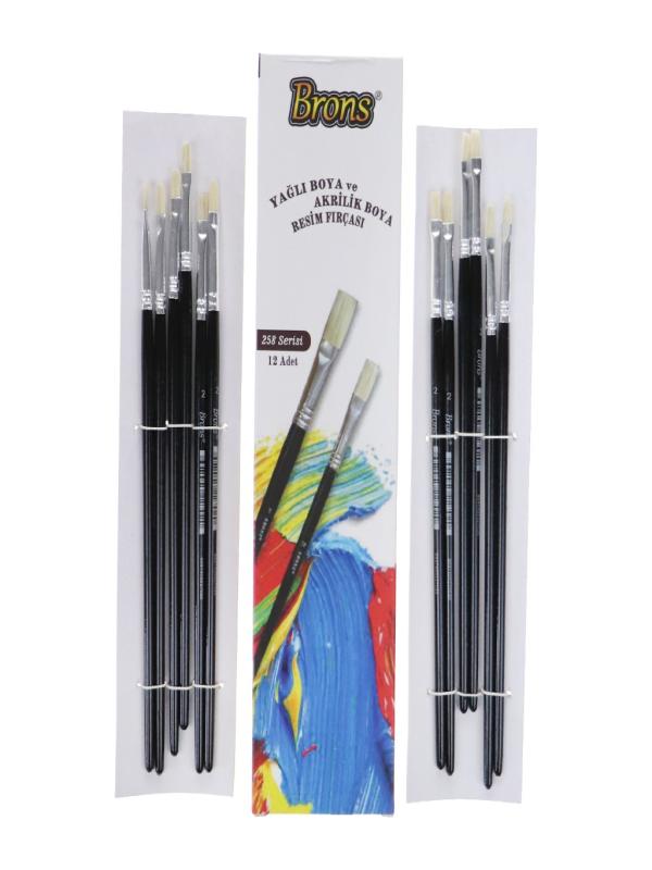 BRONS YAĞLI BOYA FIRÇASI NO:4 BR-512