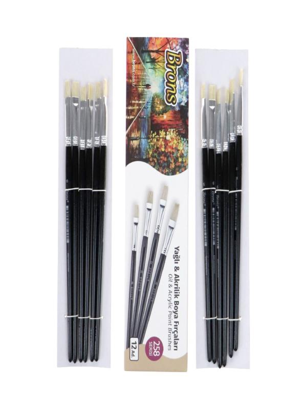 BRONS YAĞLI BOYA FIRÇASI NO:6 BR-513