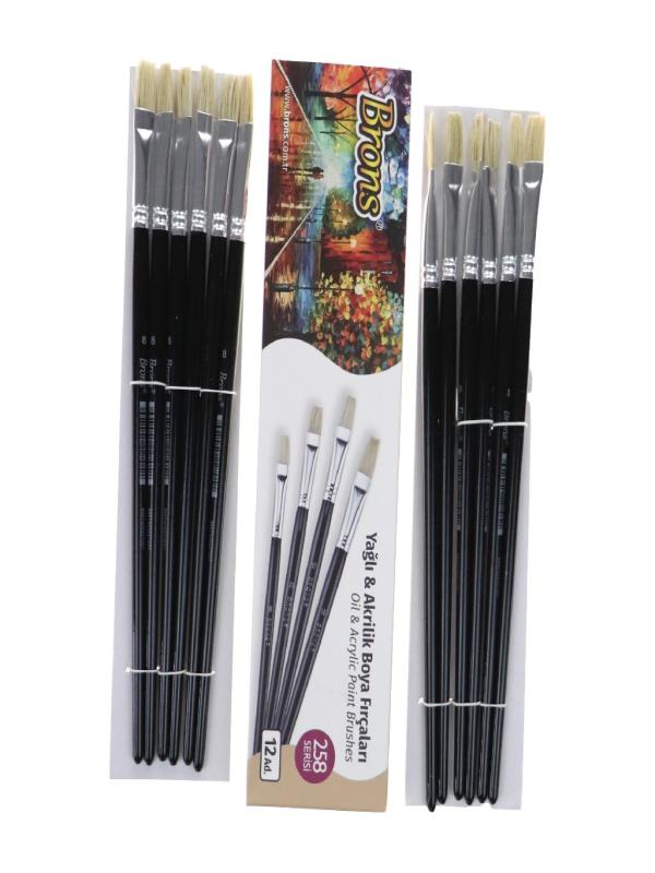 BRONS YAĞLI BOYA FIRÇASI NO:8 BR-514