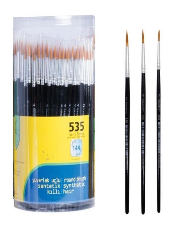 FANART ACADEMY SERİ 535 SENTETİK KIL YUVARLAK FIRÇA