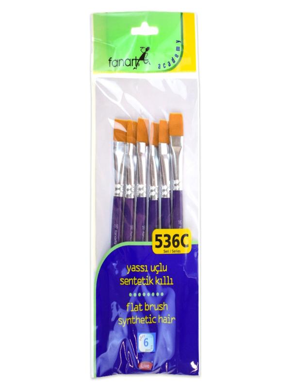 FANART ACADEMY SERİ 536C YASSI FIRÇA RENKLİ NO:16