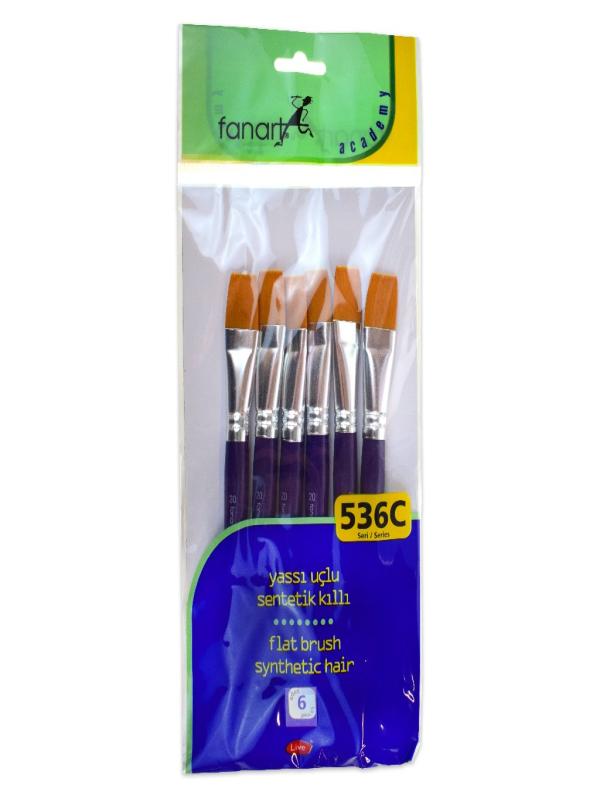 FANART ACADEMY SERİ 536C YASSI FIRÇA RENKLİ NO:20