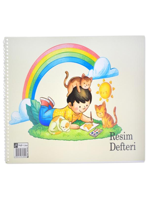 SPİRALLİ 25*35 KK 15 YP RESİM DEFTERİ