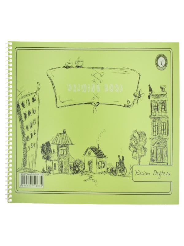 SPİRALLİ 25*35 PP 25 YP RESİM DEFTERİ