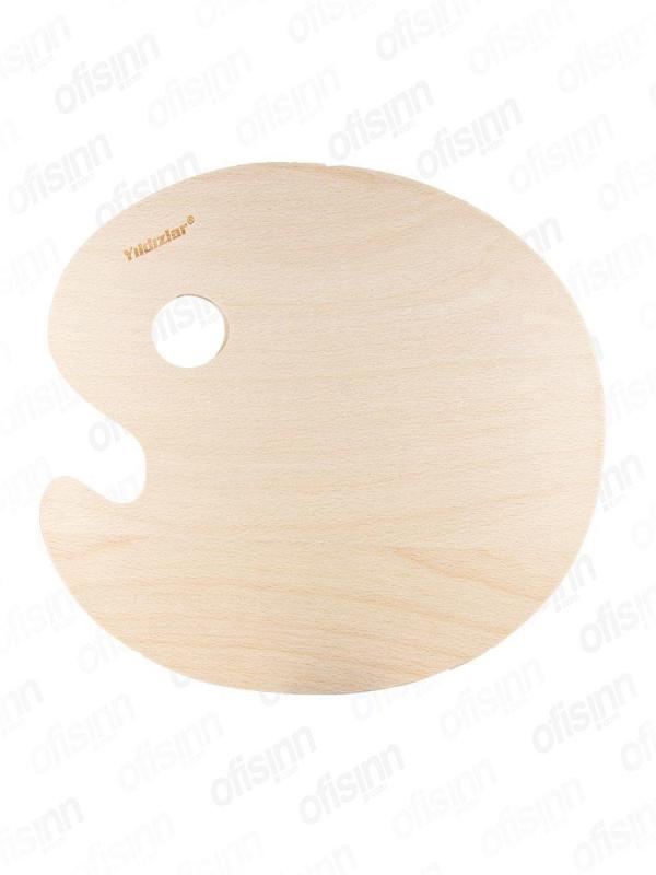 YILDIZLAR TAHTA OVAL PALET NO:2 NO:145