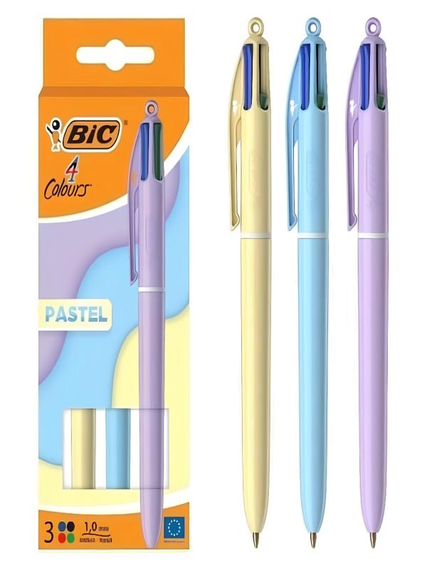 BİC 4 RENK PASTEL TÜKENMEZ  KALEM