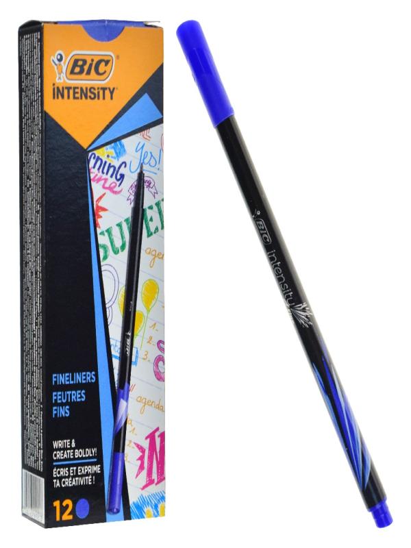 BİC INTENSITY 0.4 UÇLU KEÇELİ KALEM MAVİ