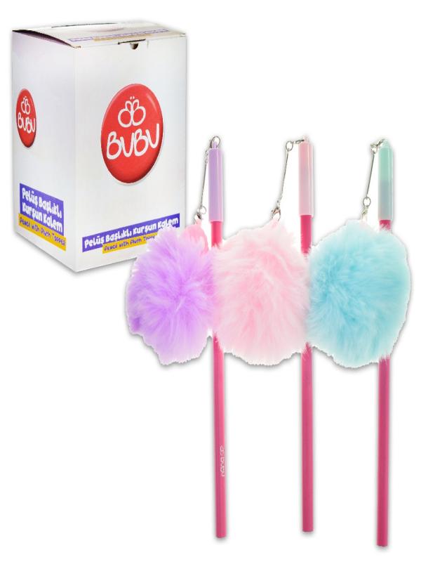 BU-BU PELUŞ MAYMUN BAŞLIKLI KURŞUN KALEM BKK015
