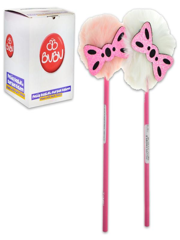 BU-BU PELUŞ PAPYON BAŞLIKLI KURŞUN KALEM BKK001