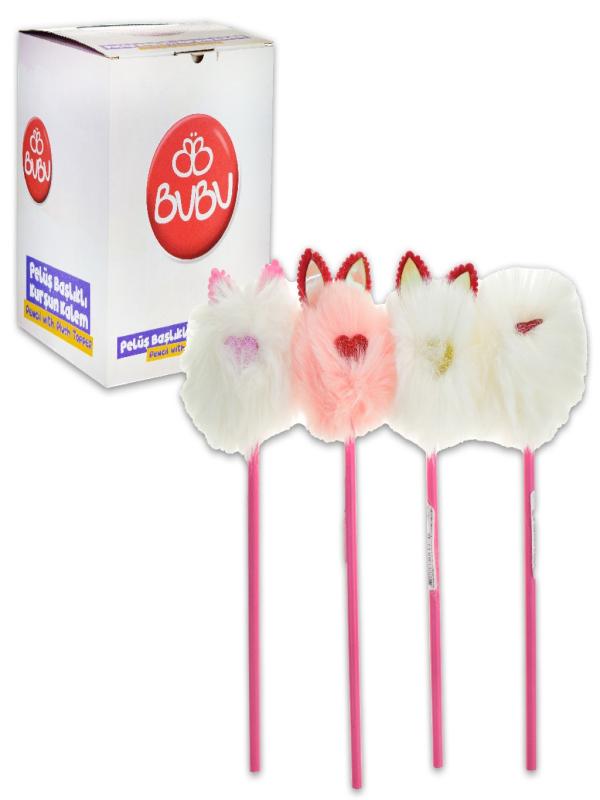 BU-BU PELUŞ TAVŞAN BAŞLIKLI KURŞUN KALEM BKK004
