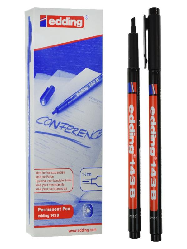 EDDİNG ASETAT KALEMİ SİYAH E-143B