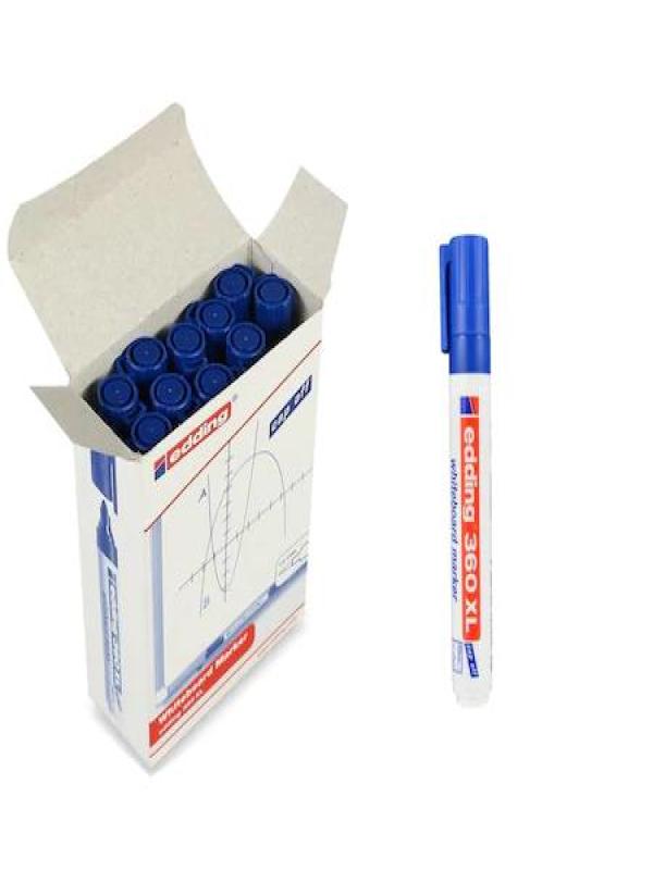 EDDİNG BEYAZ TAHTA KALEMİ MAVİ 360XL