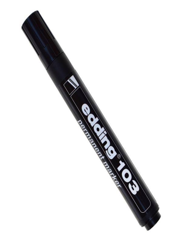 EDDİNG PERMANENT MARKÖR SİYAH 103