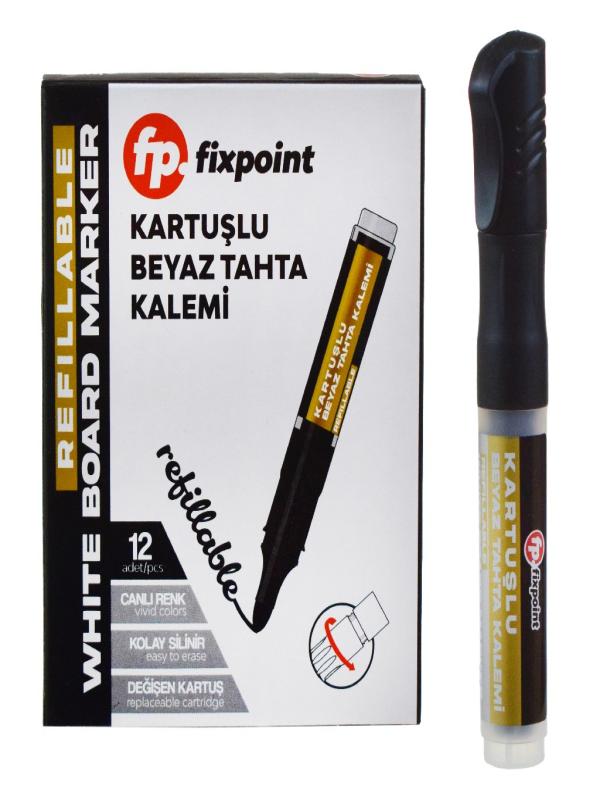 FİXPOİNT KARTUŞLU TAHTA KALEMİ SİYAH P-0479