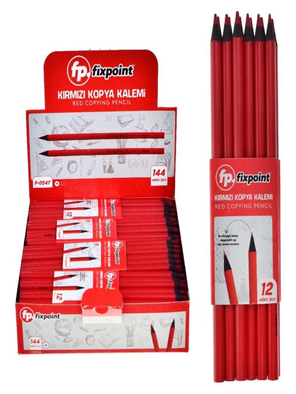 FİXPOİNT KIRMIZI KOPYA KALEMİ P-0547