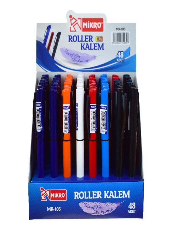 MİKRO 0.7 MM ROLLER KALEM MAVİ MR-105